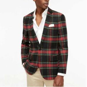 J.Crew Thompson Tartan Blazer NWT